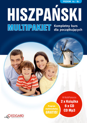 Hiszpański MultiPakiet (2 książki + 6 CD)