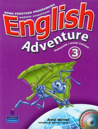 English Adventure 3. Podręcznik i zeszyt ćwiczeń (+DVD)