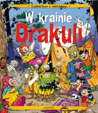 Album z naklejkami- W krainie Drakuli