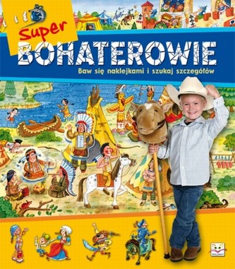 Album z naklejkami - Superbohaterowie