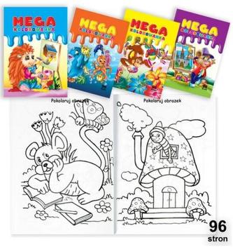 Mega Kolorowanka 96 stron