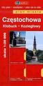 Częstochowa, Kłobuck, Koziegłowy plan miasta 1:10 000