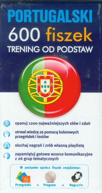 Portugalski. 600 fiszek. Trening od podstaw