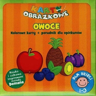 Owoce. Karty obrazkowe