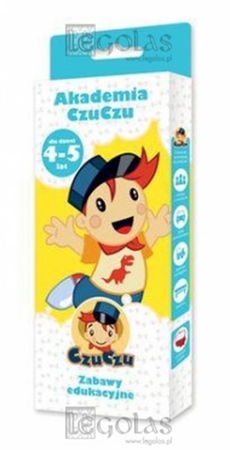 Akademia CzuCzu. Zabawy edukacyjne dla dzieci 4-5 letnich