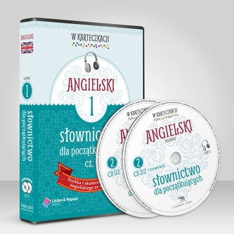 MP3 w karteczkach. Angielski 2. Słownictwo dla początkujcych. Część 2. (2 płyty CD)