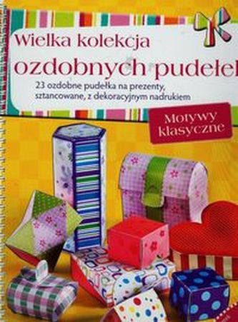 Wielka kolekcja ozdobnych pudełek. Motywy klasyczne