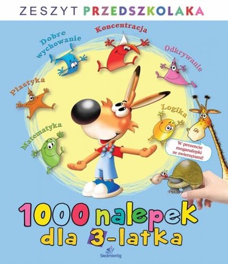1000 nalepek dla 3-latka