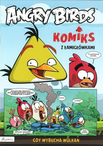 Gdy wybucha wulkan. Angry Birds. Komiks z łamigłówkami