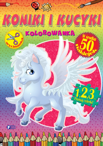Koniki i kucyki. Kolorowanka