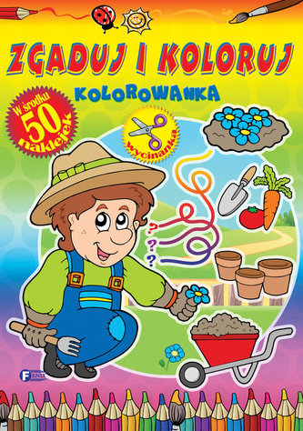 Zgaduj i koloruj. Kolorowanka
