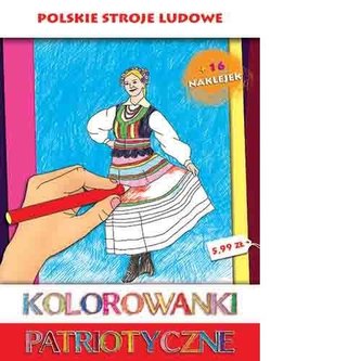 Kolorowanki patriotyczne Stroje ludowe