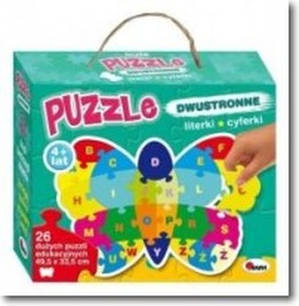 Puzzle dwustronne Motyl
