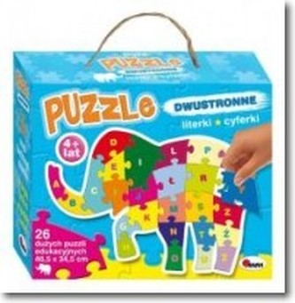 Puzzle dwustronne Słoń