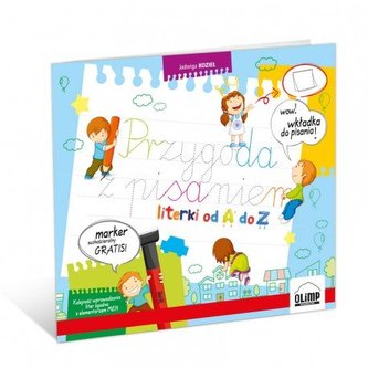 Przygoda z pisaniem. Literki od A do Z. Wow! Wkładka do pisania!