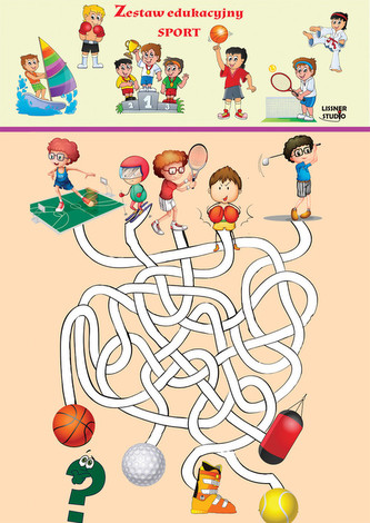 Zestaw edukacyjny Sport