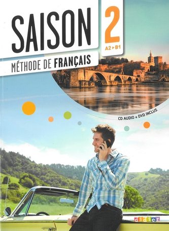 Saison 2 A2-B1 Livre d´éleve + CD + DVD