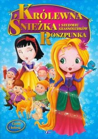 Czytaj i koloruj Śnieżka i siedmiu krasnoludków Roszpunka