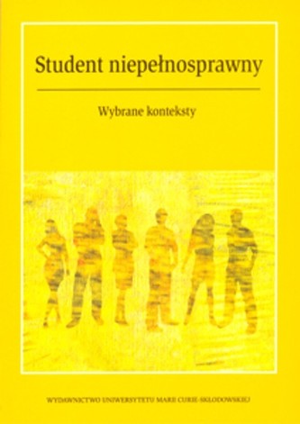 Student niepełnosprawny Wybrane konteksty