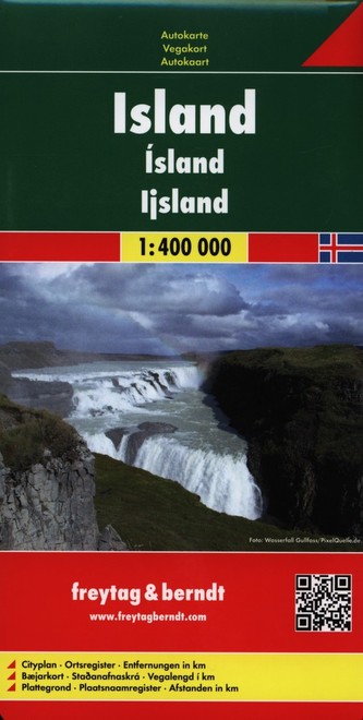 AK 9701 Island 1:400 000 / automapa