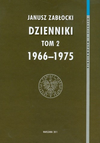 Dzienniki 1966-1975 Tom 2 Dzienniki 1966-1975 Tom 2