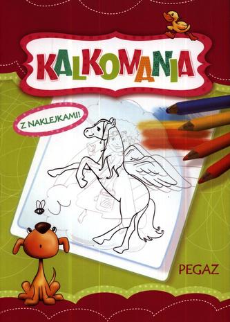 Kalkomania z naklejkami Pegaz