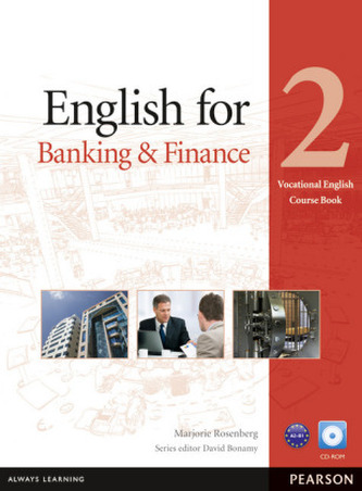 English for banking and finance 2 vocational english course book with CD-ROM