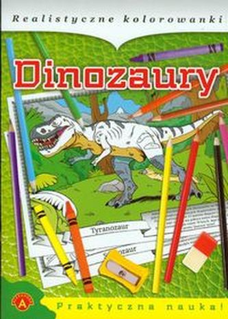 Realistyczne kolorowanki Dinozaury