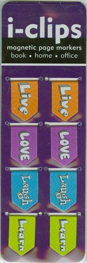 Zakładka magnetyczna Żyj kochaj