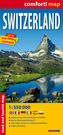 Switzerland laminowana mapa samochodowo-turystyczna 1:350 000