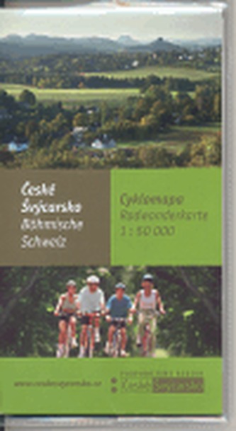 České Švýcarsko. Cyklomapa