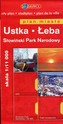 Ustka Łeba Słowiński Park Narodowy plan miasta 1:11 000