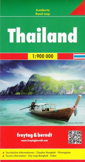 AK 184 Thajsko 1:900 000 / automapa
