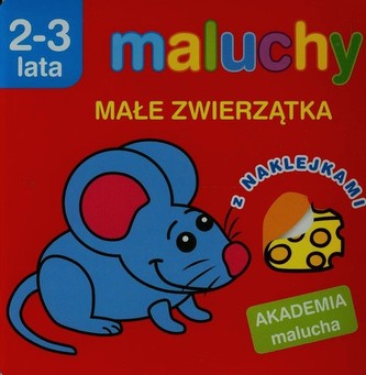 Maluchy Małe zwierzątka z naklejkami 2-3 lata