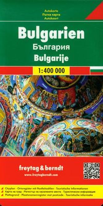 AK 0902 Bulharsko 1:400 000 / automapa + mapa volného času