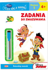Disney Uczy. Jake i piraci z Nibylandii. Zadania do zmazywania