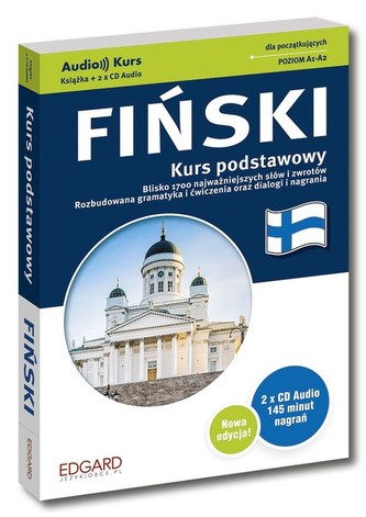 Fiński Kurs podstawowy dla początkujących + 2CD Fiński Kurs podstawowy dla początkujących + 2CD