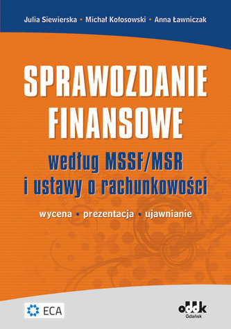 Sprawozdanie finansowe według MSSF/MSR i ustawy o rachunkowości