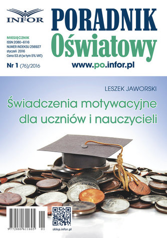Świadczenia motywacyjne dla uczniów i nauczycieli