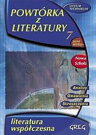 Powtórka z literatury część 7 Liceum Powtórka z literatury część 7 Liceum