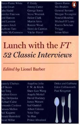Lunch with the FT Lunch with the FT