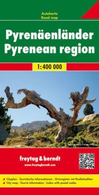 Pyrenäenländer/Pyreneje 1:400T/automapa (AND, F, E)