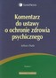 Komentarz do ustawy o ochronie zdrowia psychicznego