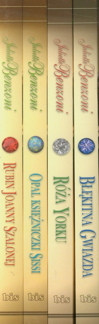 Błękitna gwiazda / Róża Yorku / Opal księżniczki Sissi / Rubin Joanny Szalonej