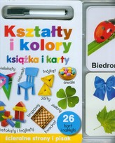 Kształty i kolory Książka i karty