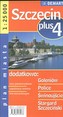 Szczecin plus 4 1:25 000 plan miasta