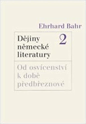 Dějiny německé literatury 2.