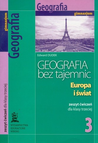 Geografia bez tajemnic 3 Zeszyt ćwiczeń