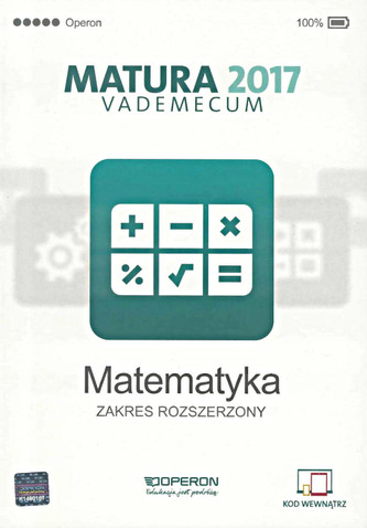 Vademecum Matura 2017. Matematyka. Zakres rozsz