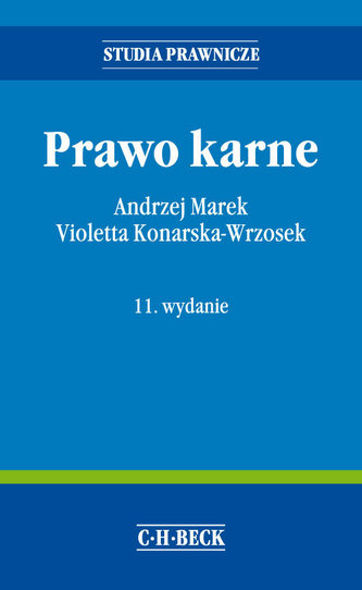 Prawo karne. Wyd. 11 Studia prawnicze Prawo karne. Wyd. 11 Studia prawnicze